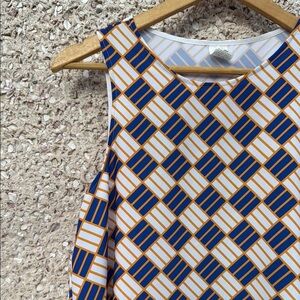 Vintage Geometric Everyday Dress